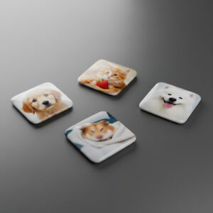 Square Photo Magnet